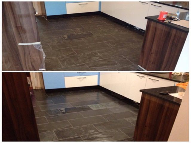 Slate Floor Cleaning
