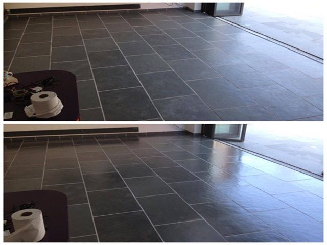 Slate Floor Cleaning