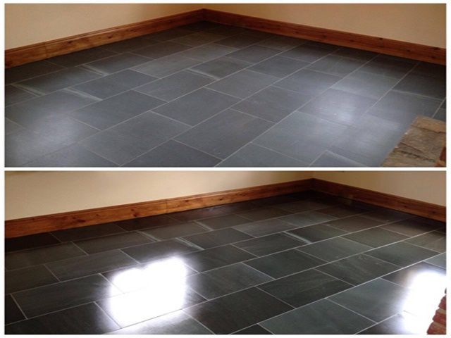 Slate Floor Cleaning