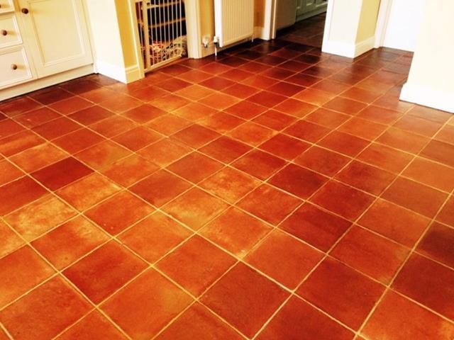 Terracotta Floor Cleaning