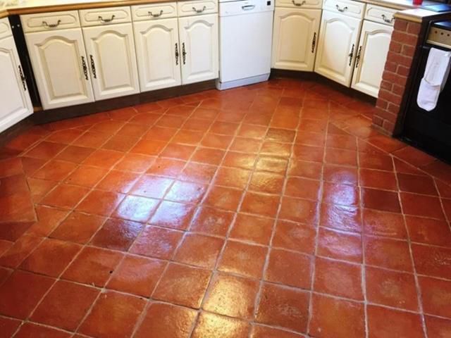 Terracotta Floor Cleaning