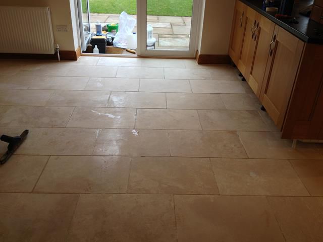 Travertine Floor Cleaning 