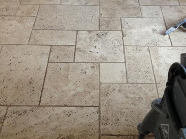 Travertine Floor Cleaning 