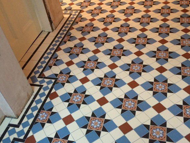 Victorian Tiled Floor Cleaning