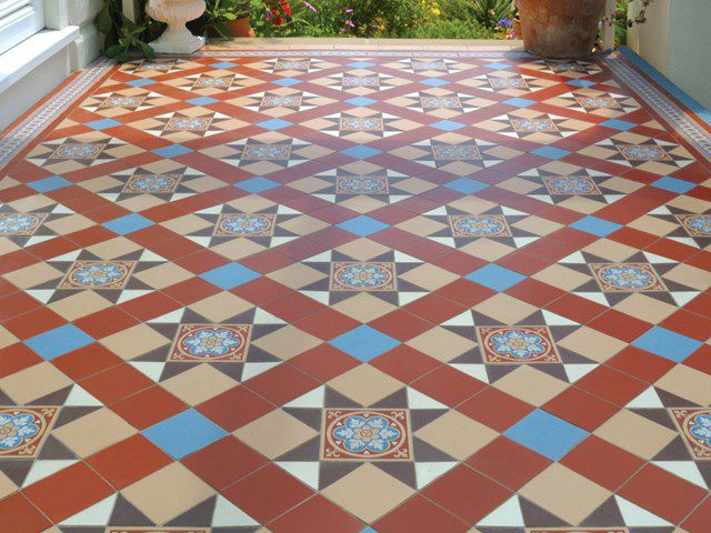 Victorian Tiled Floor Cleaning